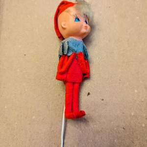 Christmas elf ornament vintage Japan