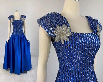 alyce designs sequin dress