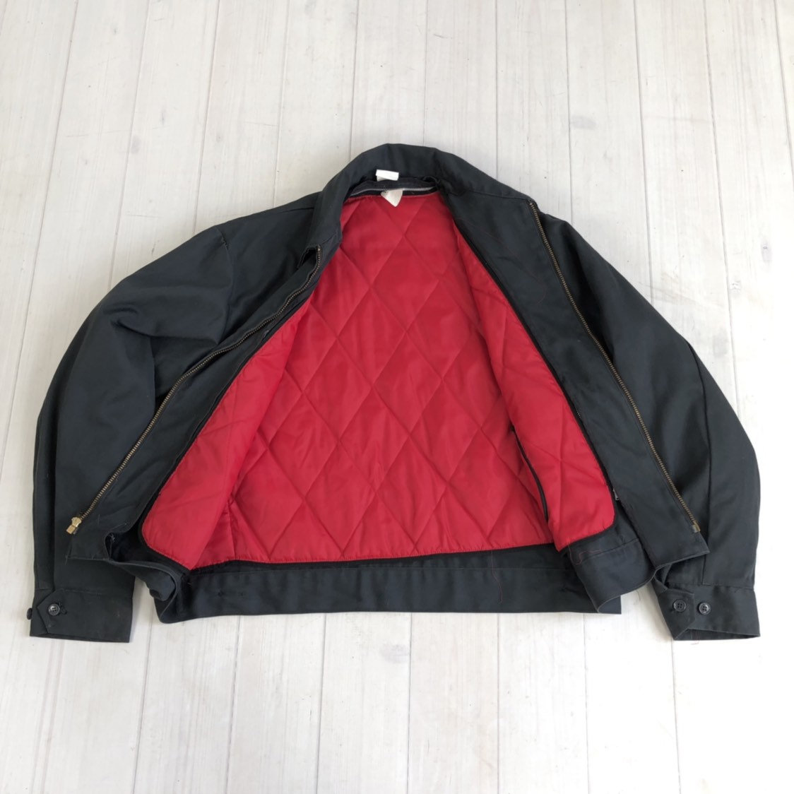 Vintage 1970s LEE WORK JACKET Twill With Liner / Talon Zipper Vintage 1970s LEE WORK JACKET Twill With Liner / Talon Zipper