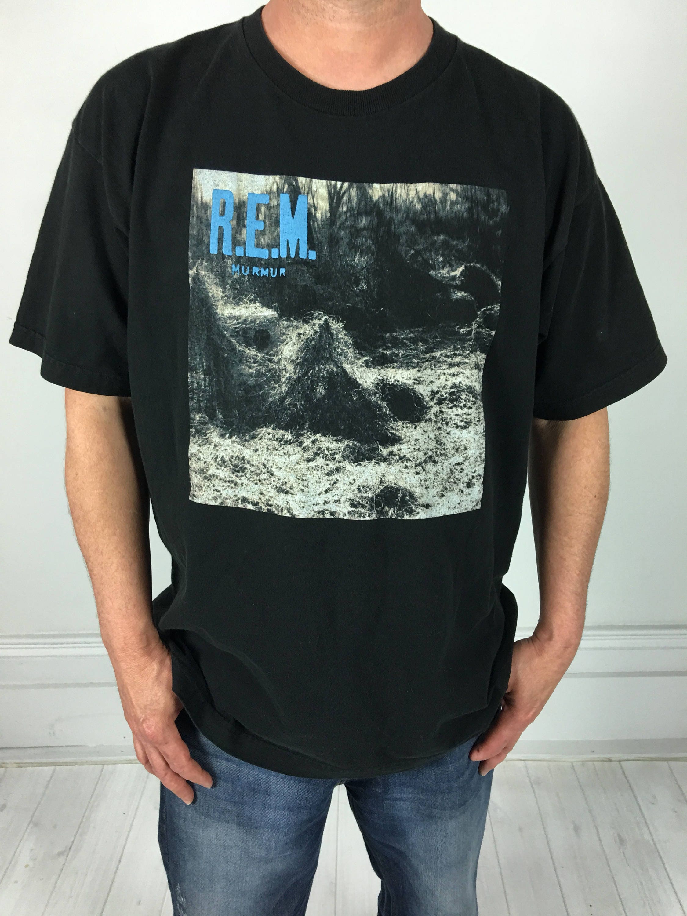 bænk Rådne sæt Vintage 90s R.E.M. Murmur T-shirt Rare Concert Rock Band - Etsy