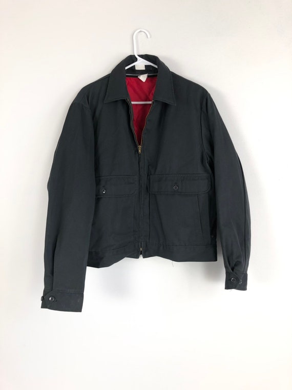 Vintage 1970s LEE WORK JACKET Twill With Liner / Talon Zipper Vintage 1970s LEE WORK JACKET Twill With Liner / Talon Zipper