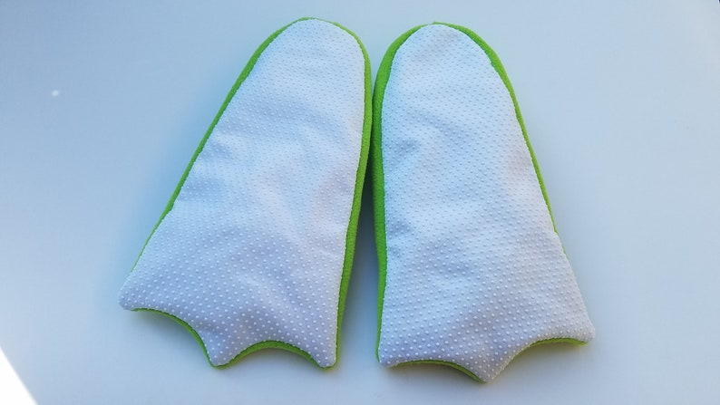 Adult Size Frog Feet Slippers NOW in LIME GREEN image 2