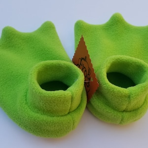 Frog Feet Slippers non-skid for kids and newborns