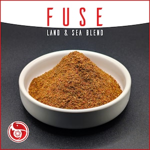 FUSE (Land & Sea Blend – 2oz) – Alimento rico em proteínas para camarões e peixes com ômega-3 para crescimento, coloração e nutrição balanceada em aquários