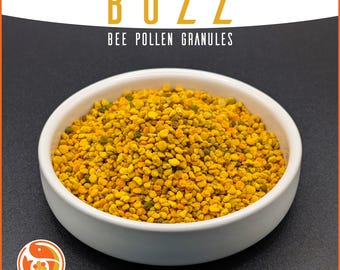 Aquarium Shrimp & Fish Food (BUZZ) – All-Natural Bee Pollen Granules For Colour, Energy And Growth