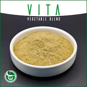 VITA (Vegetable Blend) – All-Natural Plant-Based Shrimp Food, Rich In Vitamins & Antioxidants For Neocaridina and Ornamental Aquarium Shrimp
