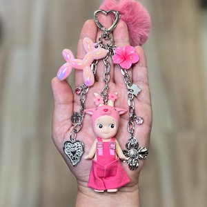 Handmade Sonny Angel Keychain | Goat