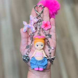 Authentic Sonny Angel Handmade Keychain | Donut