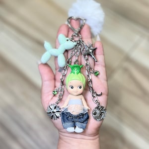 Handmade Sonny Angel Keychain Bag Charm | Bok Choy