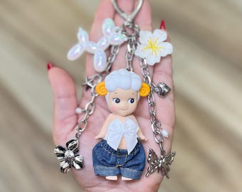 Handmade Sonny Angel Keychain Bag Charm | Sheep