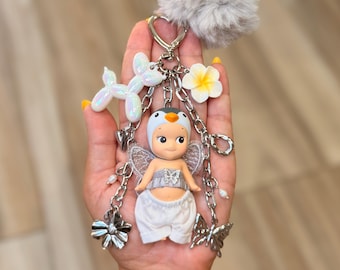 Handmade Sonny Angel Keychain Bag Charm | Penguin