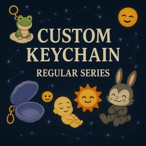 Benutzerdefinierte Sonny Angel Handmade Keychain | Regelmäßige Serie