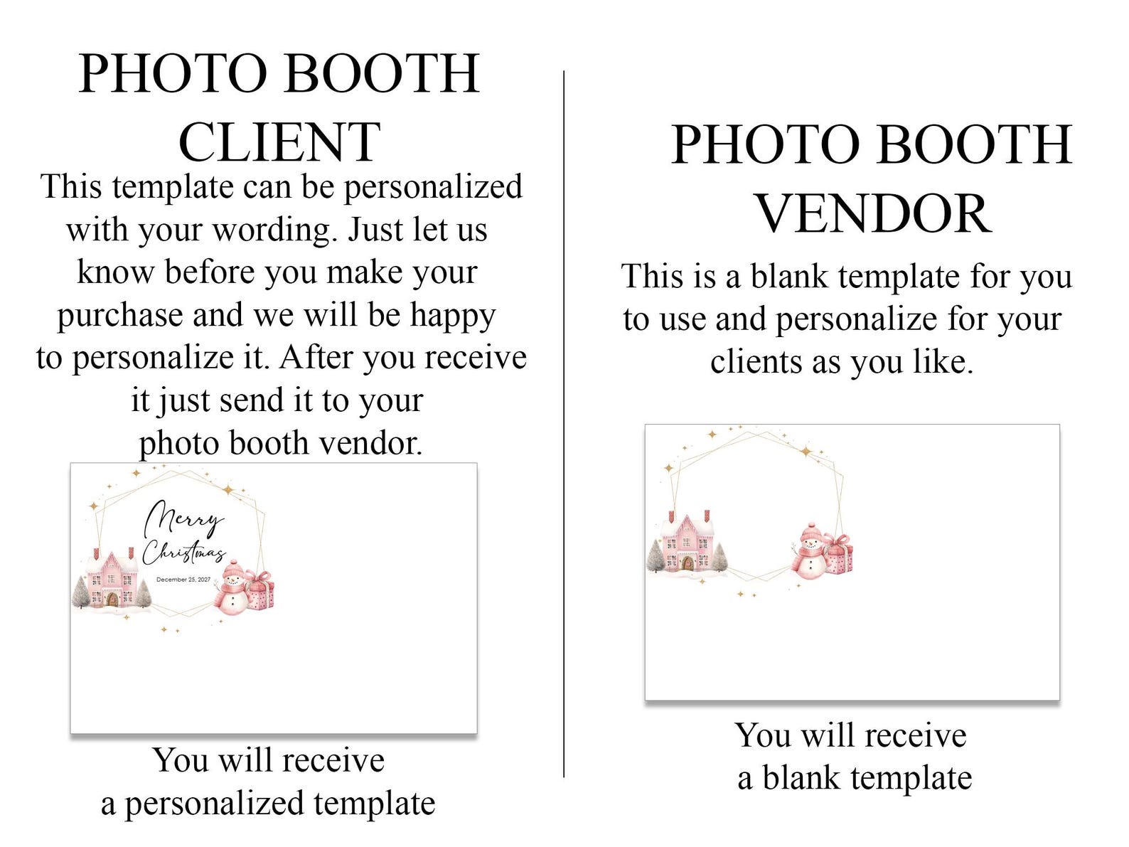 Editable Booth Design Editable 4x6 Photo Booth Template: Party Events (PSD File) - Etsy