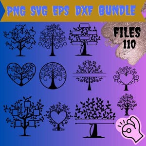 Tree svg Bundle, Tree Of Life svg Bundle,Tree Bundle svg,Tree Of Life Clipart,Cut Files for Cricut,Digital Download,Forest svg,Landscape Svg