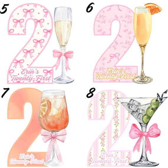 21ST BIRTHDAY SIGNS