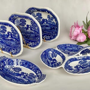 Spode blue tower - Etsy 日本