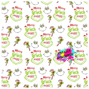Merry Grinchmas faces Craft vinyl