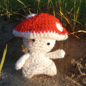 Crochet Mushroom Plushie