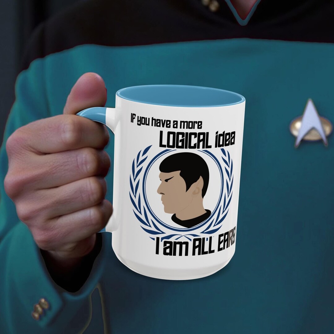 Spock Mug Spock Mug, I'm All Ears, Star Trek Gift - Etsy