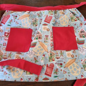 Christmas Cookie Apron – Perfect for Holiday Fun!