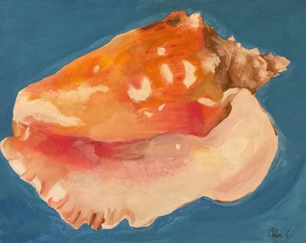 Sea Shell Painting