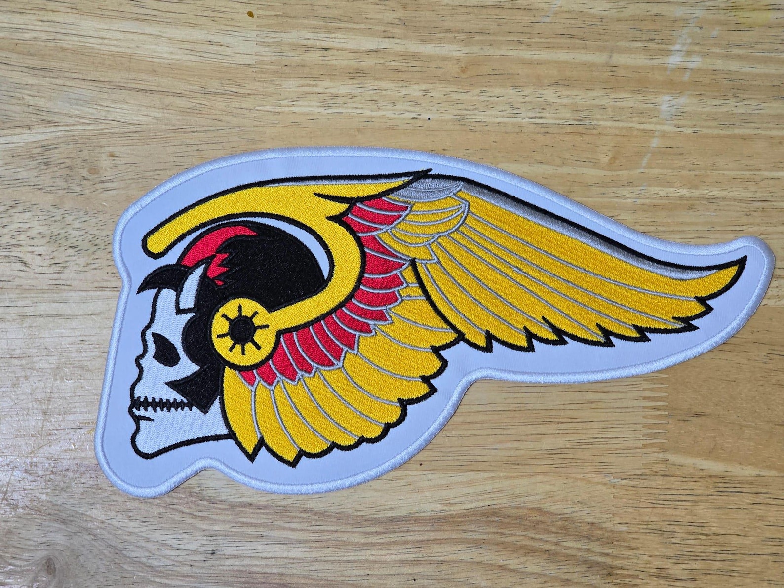 Hells Angels 1% MC Affa Nomads and California Full Embroidery Patch ...