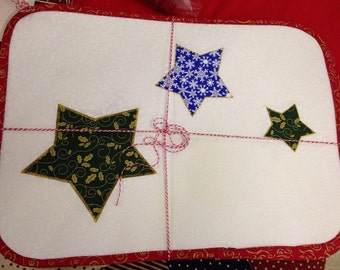 Holiday Star placemats set of 4