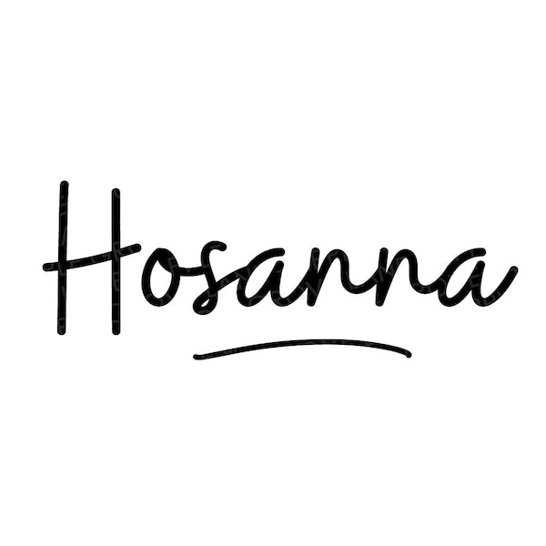 Hosanna - Etsy
