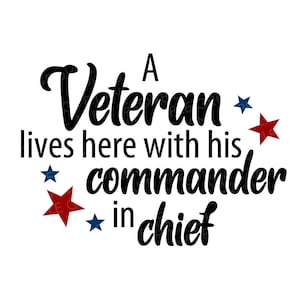 Veteran Lives Here Svg - Veteran Svg - Patriotic Svg - Military SVG - Veterans Day Svg - Military Veteran SVG - Veteran Family - Home of Vet