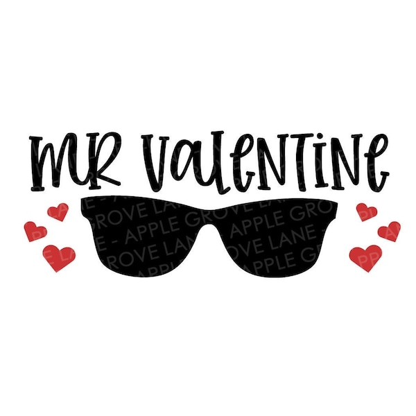 Valentines Day Svg - Mr Valentine Svg - Valentine Svg - Boys Valentine Svg - Valentines Svg - Kids Valentine Shirt Svg - Boy Valentine Svg