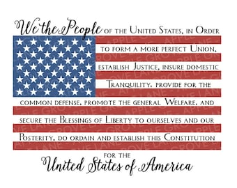 Download Us Constitution Svg Etsy