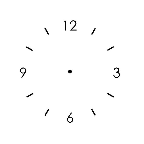 Clock Face Svg - Clock Svg - Clock Template Svg - Clock Numbers Svg - Clock Stencil - Clock Face - Numbers for Clock Png