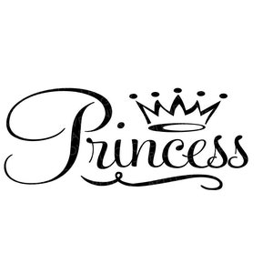 Princess Crown Svg - Princess Svg - Crown Svg - Baby Princess Svg - Baby Girl Svg - Princess Clipart - Princess Girl Svg