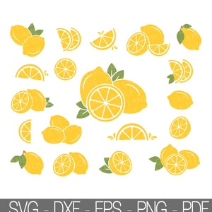 Lemon Svg Bundle Lemonade Svg When Life Gives You Lemons - Etsy