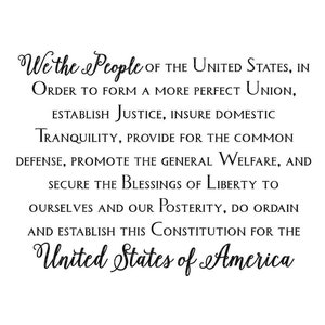 Preamble Svg - Etsy