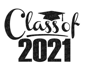 Class Of 2021 Png Etsy