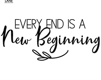 Download New Beginnings Svg Etsy