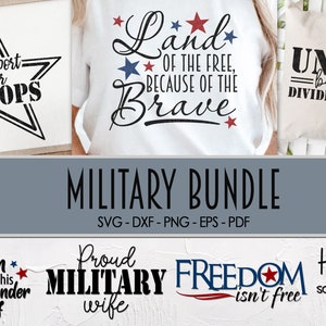 Militaire Svg bundel - militaire familie Svg - soldaat leven Svg - ondersteuning militaire Svg - veteraan Svg - militaire vrouw Svg - militaire soldaat Svg