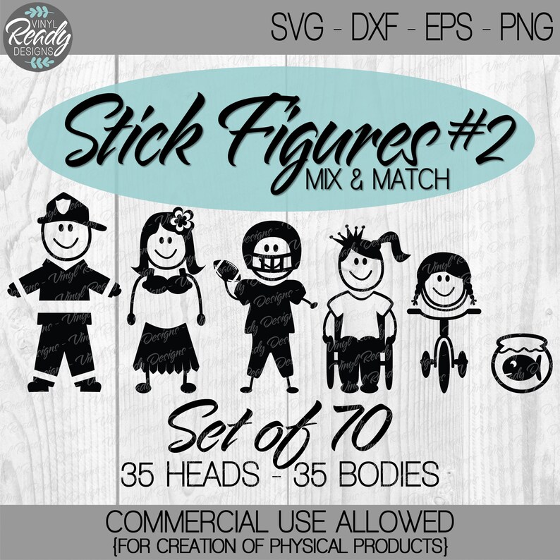 Download Stick Figures Svg Stick Family Svg Stick People Svg Stick Figure People 2 Svg Eps Png Dxf Mix And Match Svg Cut Files Clip Art Art Collectibles Kientructhanhdat Com