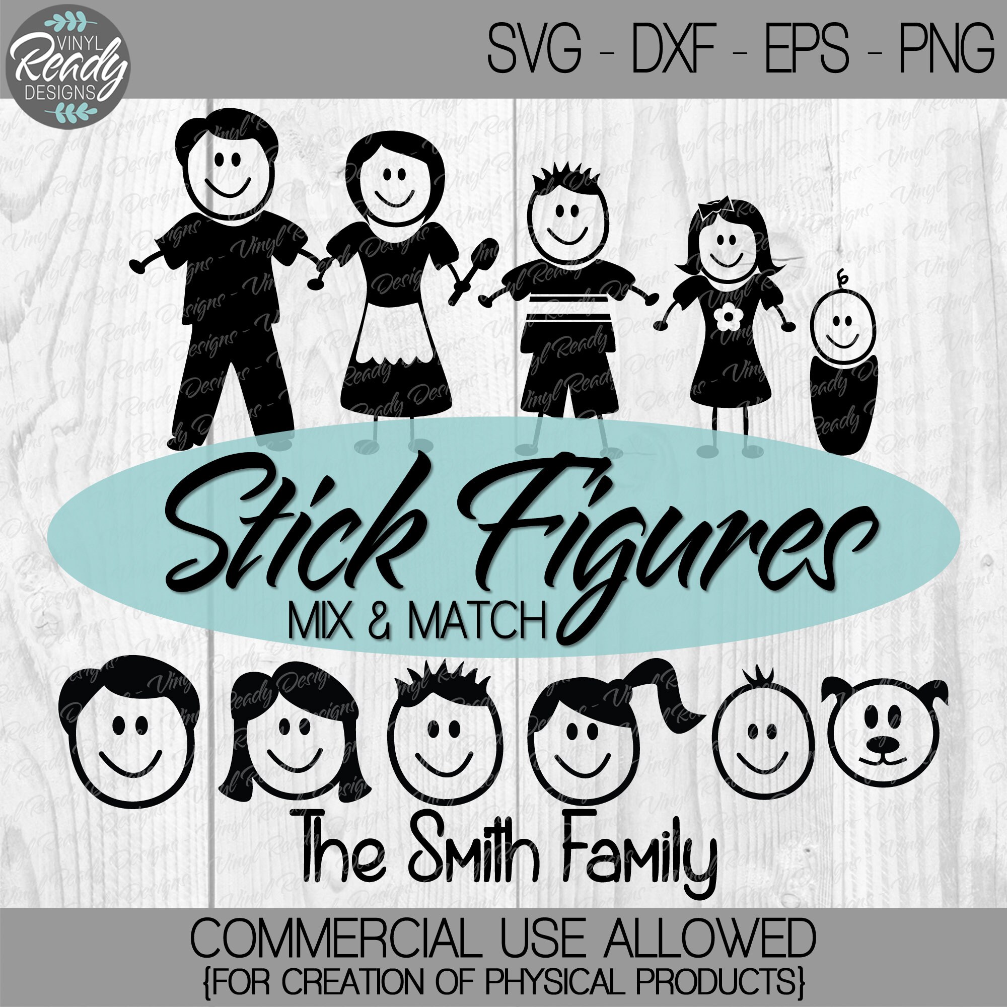Download STICK FIGURE PEOPLE Svg Mix and Match Svg Cut Files Vector ...