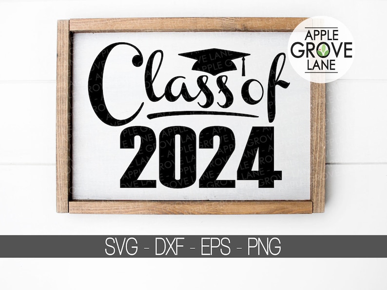 Class of 2024 Svg Graduation SVG 2024 Svg 2024 Etsy Singapore