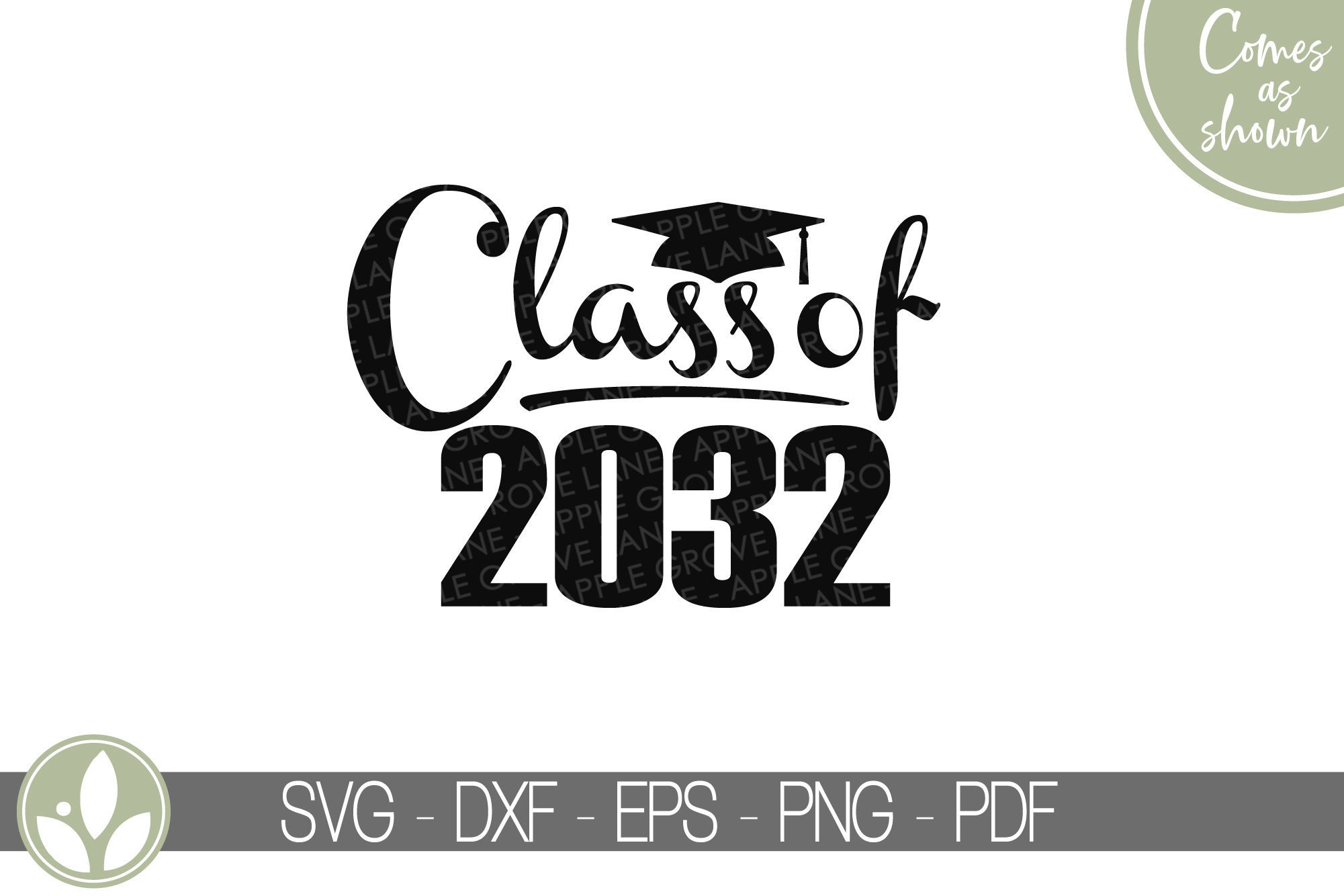Class of 2032 Svg Graduation SVG 2032 Svg 2032 | Etsy