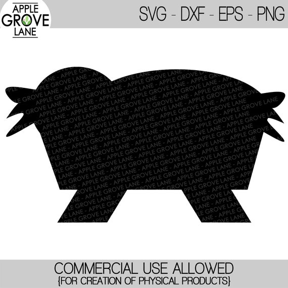 Download Manger Svg Nativity Svg Stable Svg Christmas Svg Etsy