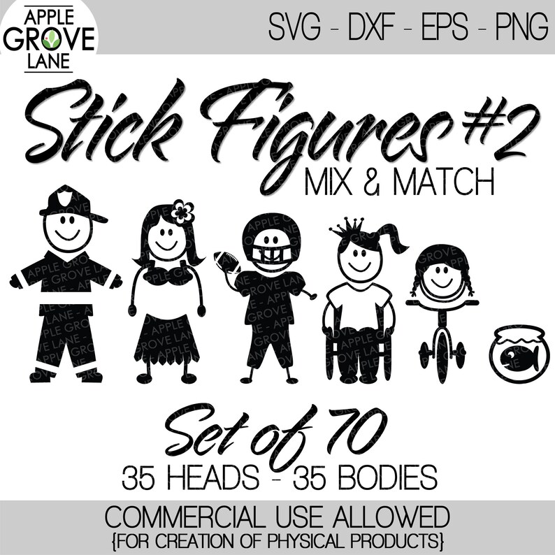 Download Stick Family Svg Mix And Match Svg Cut Files Stick Figure People 2 Svg Eps Png Dxf Stick Figures Svg Stick People Svg Clip Art Art Collectibles Deshpandefoundationindia Org