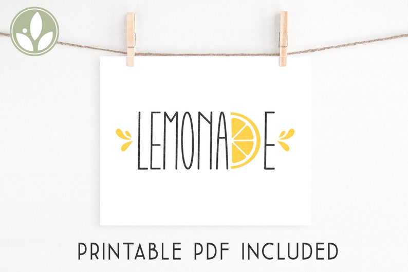 Lemons Svg Lemonade Svg Summer Svg Kitchen Svg Make Etsy