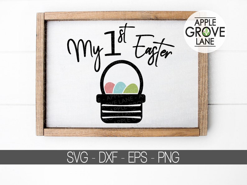 Download My First Easter SVG 1st Easter Svg Kids Spring Shirt | Etsy