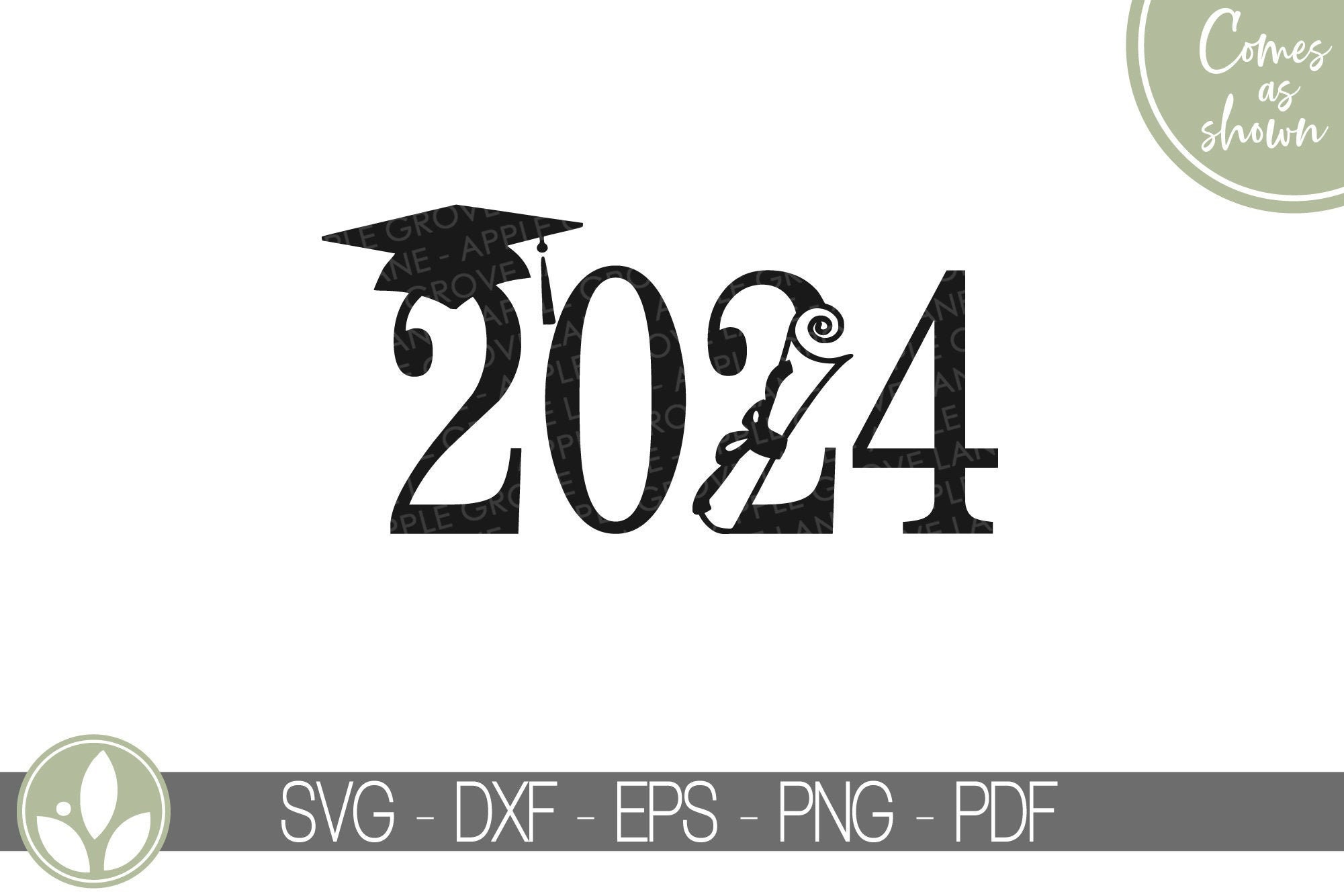 DONE Class Of 2024 Senior 2024 Graduation SVG PNG Files – creativeusarts