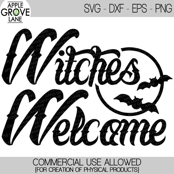 Download Witches Welcome Svg Halloween Svg Fall Svg Halloween | Etsy