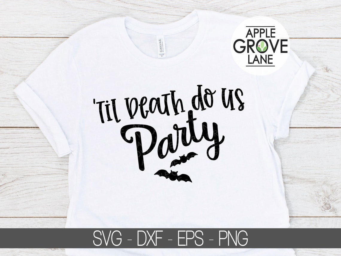 Download Til Death Svg Halloween Wedding SVG Halloween Bride Svg | Etsy