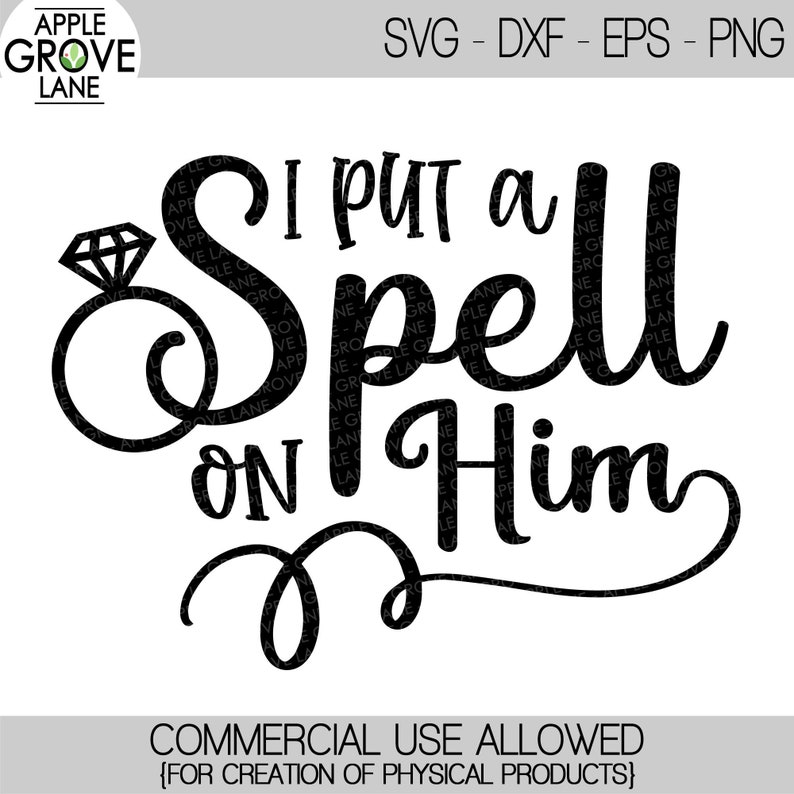Download Spell on Him Svg Halloween Wedding SVG Halloween Bride Svg ...